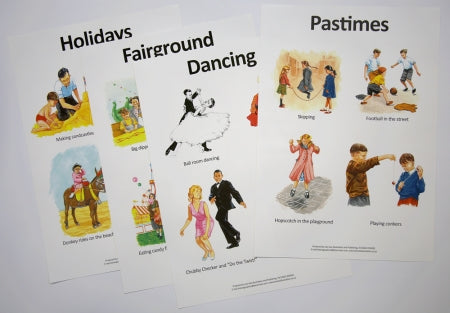 Pastimes Poster Set