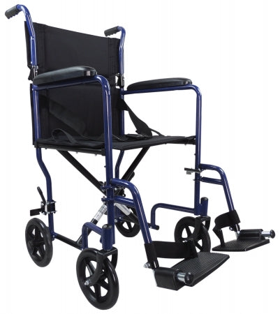 Aidapt Steel Compact Transit Chair - Blue