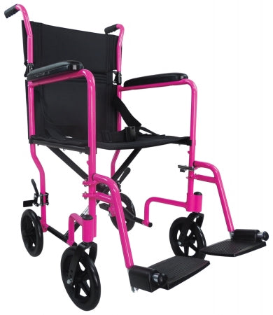Aidapt Aluminium Compact Transit Chair - Pink