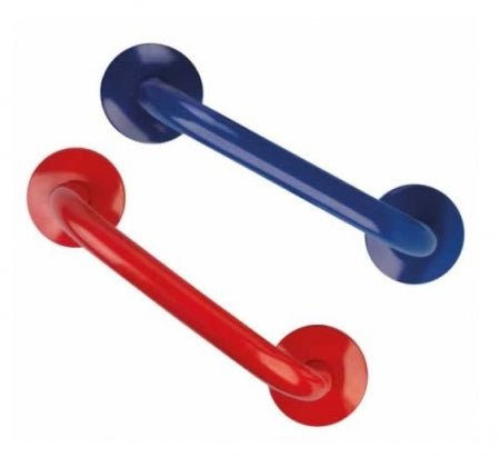 Rainbow Powder Coated Grab Rail - 450mm - Red
