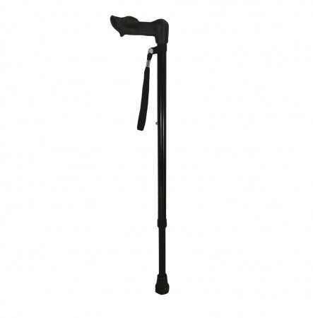 Ergonomic 2 Section Walking Stick Right Hand