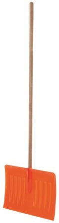 Snow Pusher with Wooden Pole