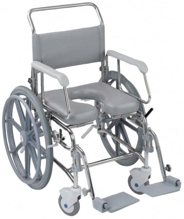 Transaqua Self Propelled Shower Commode Chair 21"