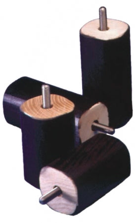 Set of 4 Screw Fixing Bed Raisers - 100mm