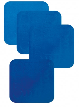 Non Slip Silicone Coaster - 140x140mm - Blue