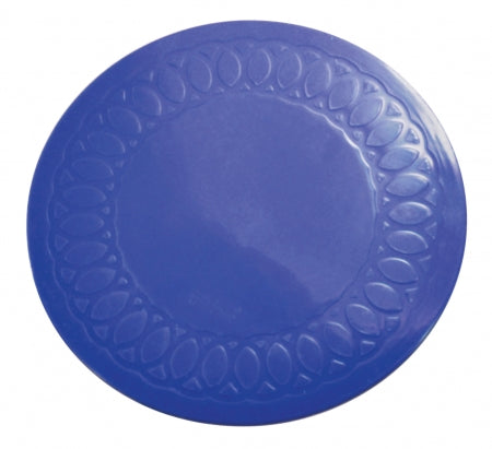 Tenura Anti Slip Round Coasters 19 cm - Blue
