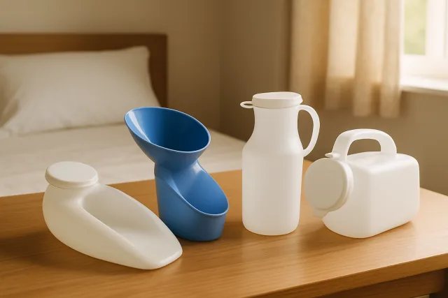 Bed pans and urinals