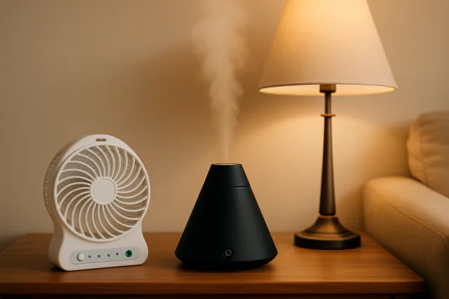 Fans and humidifiers