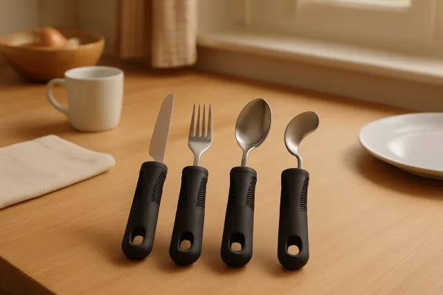 Adapted cutlery