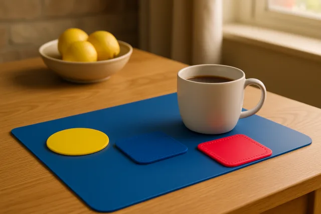 Non-slip mats and coasters